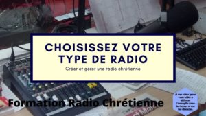 Choisissez votre type de radio