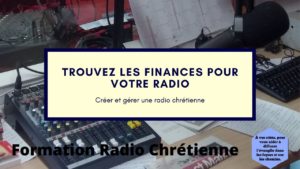 Trouvez les finances pour votre radio
