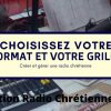 Choisissez votre format et votre grille